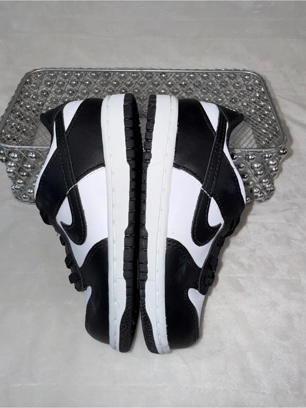 Nike Dunk Low Panda Black White Toddler 10C (UK 9.5/EU 27) CW1589-100 🐼🖤